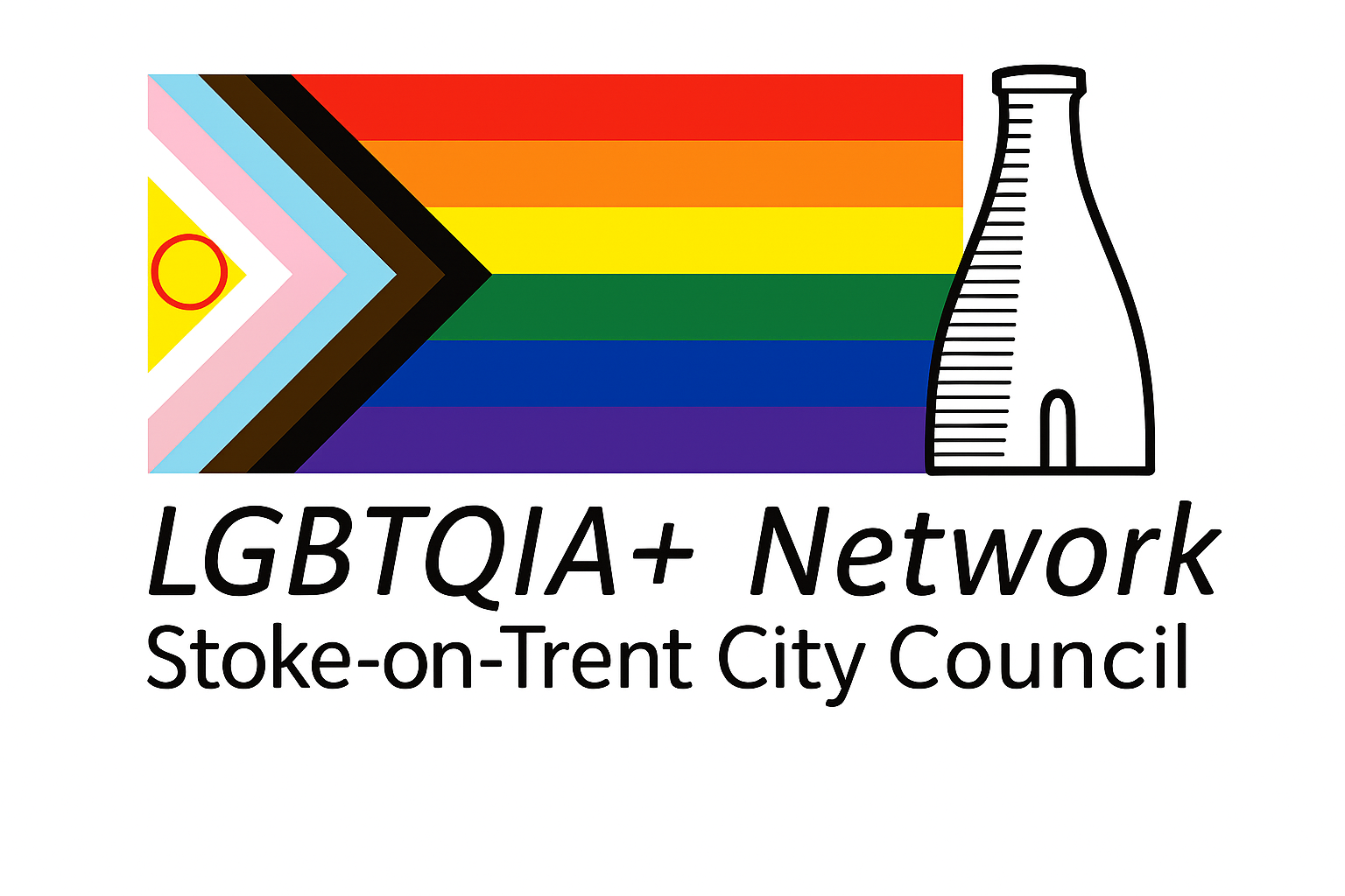 Lgbtqia network logo